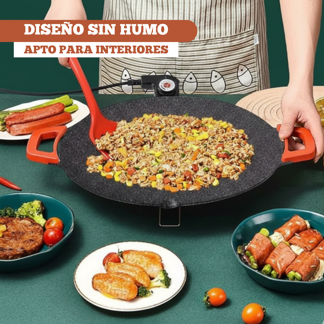 MaxGrill® Sartén Eléctrico Coreano