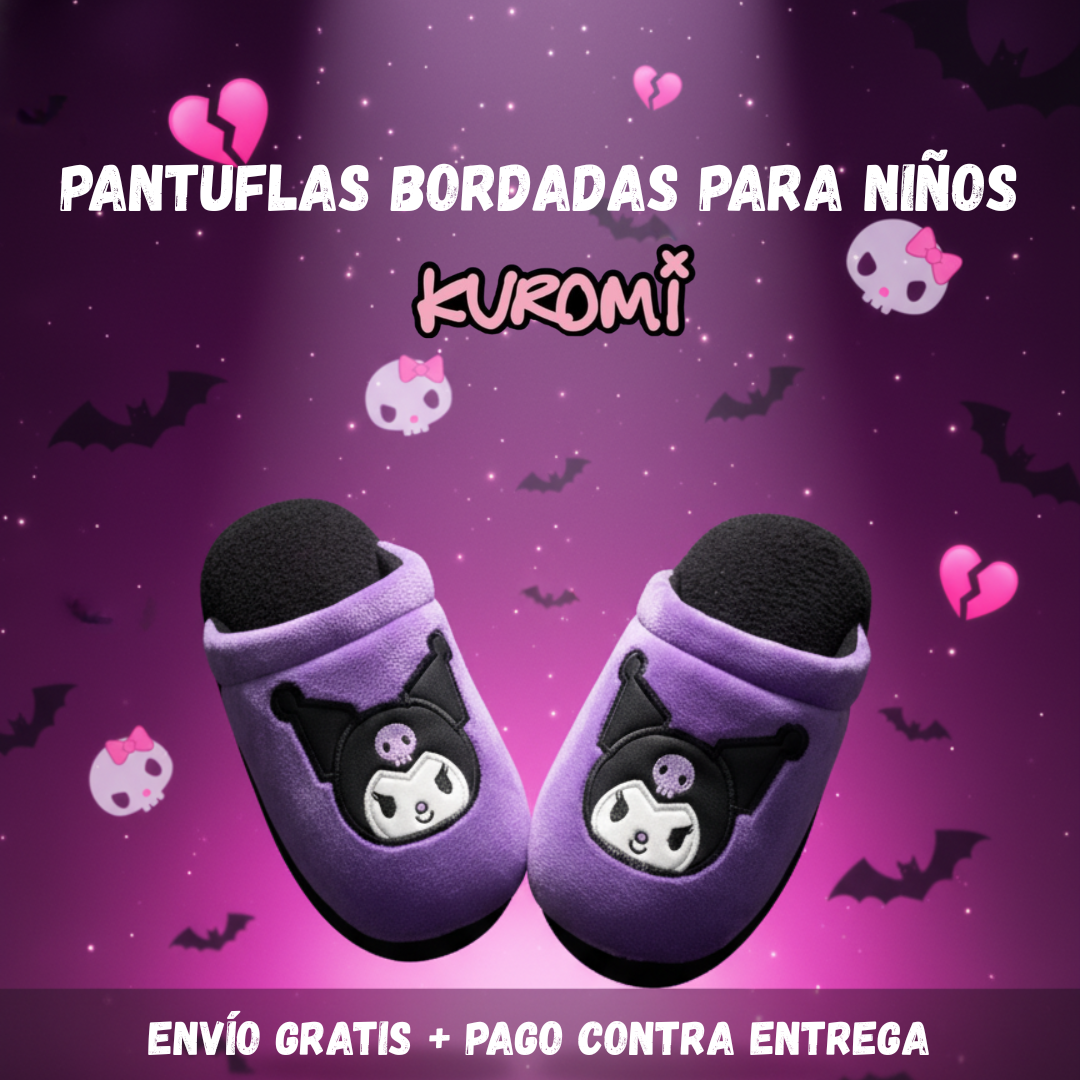 Pantuflas Bordadas Niños