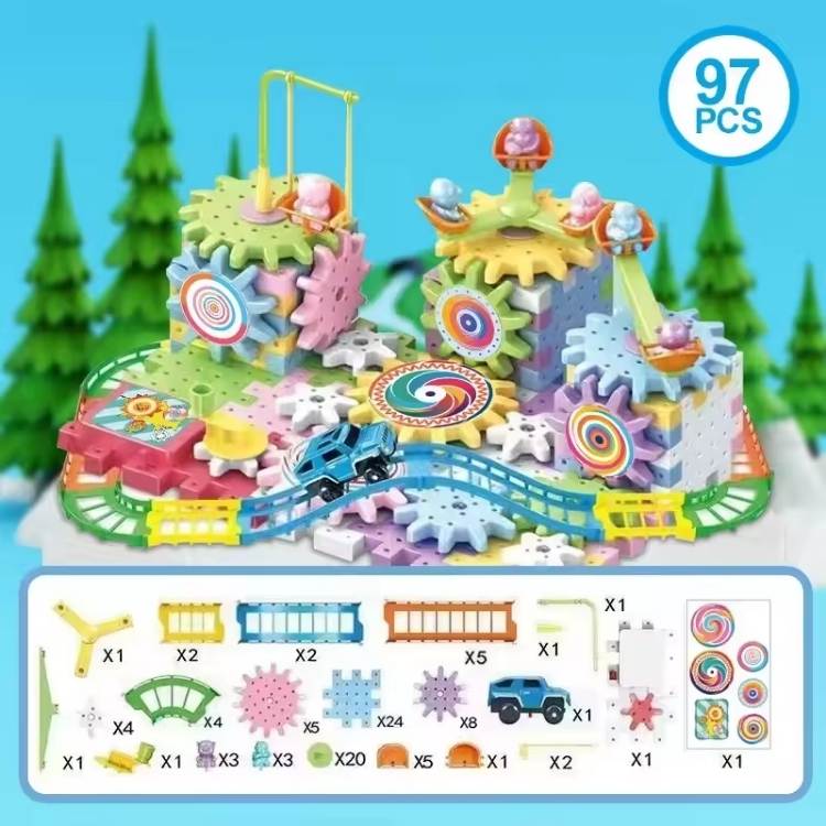 IngenioKids ®  – Juego STEM de 97 Piezas