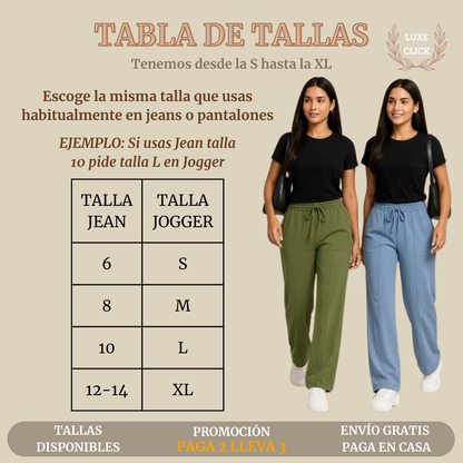 Pantalón Jogger Bota Recta