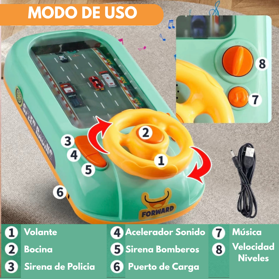 Mini Racing Adventure™ – Simulador de Carreras para Niños