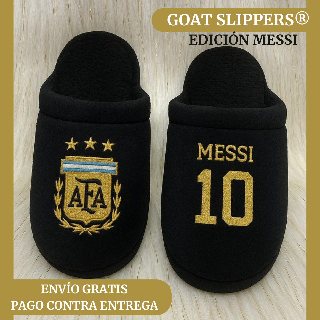Goat Slippers® Edición Messi & Cristiano