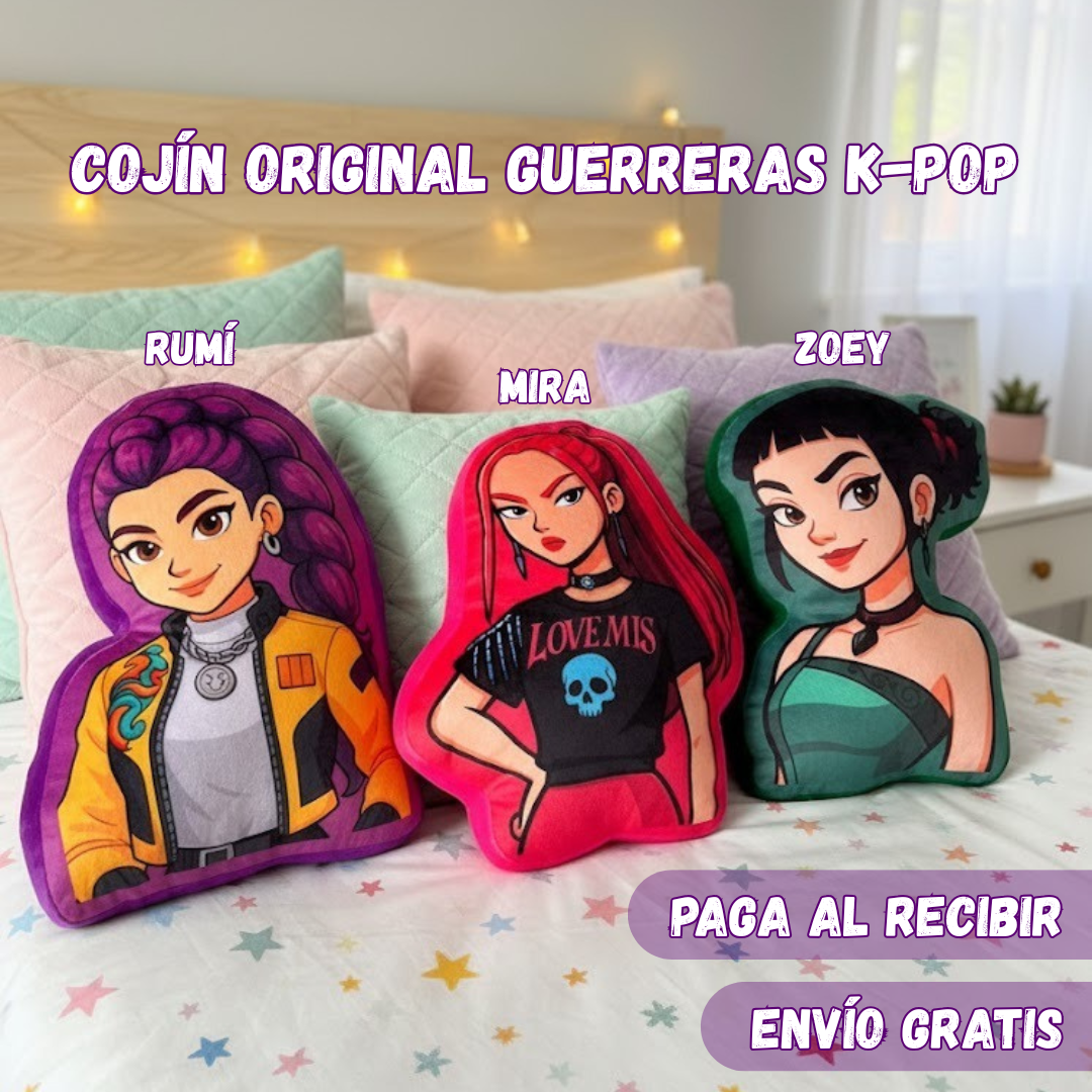 Cojin Original Guerreras k-pop ®