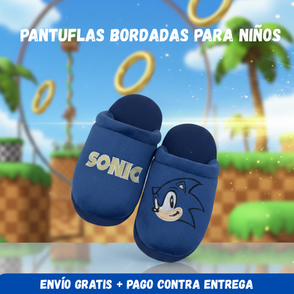 Pantuflas Bordadas Niños
