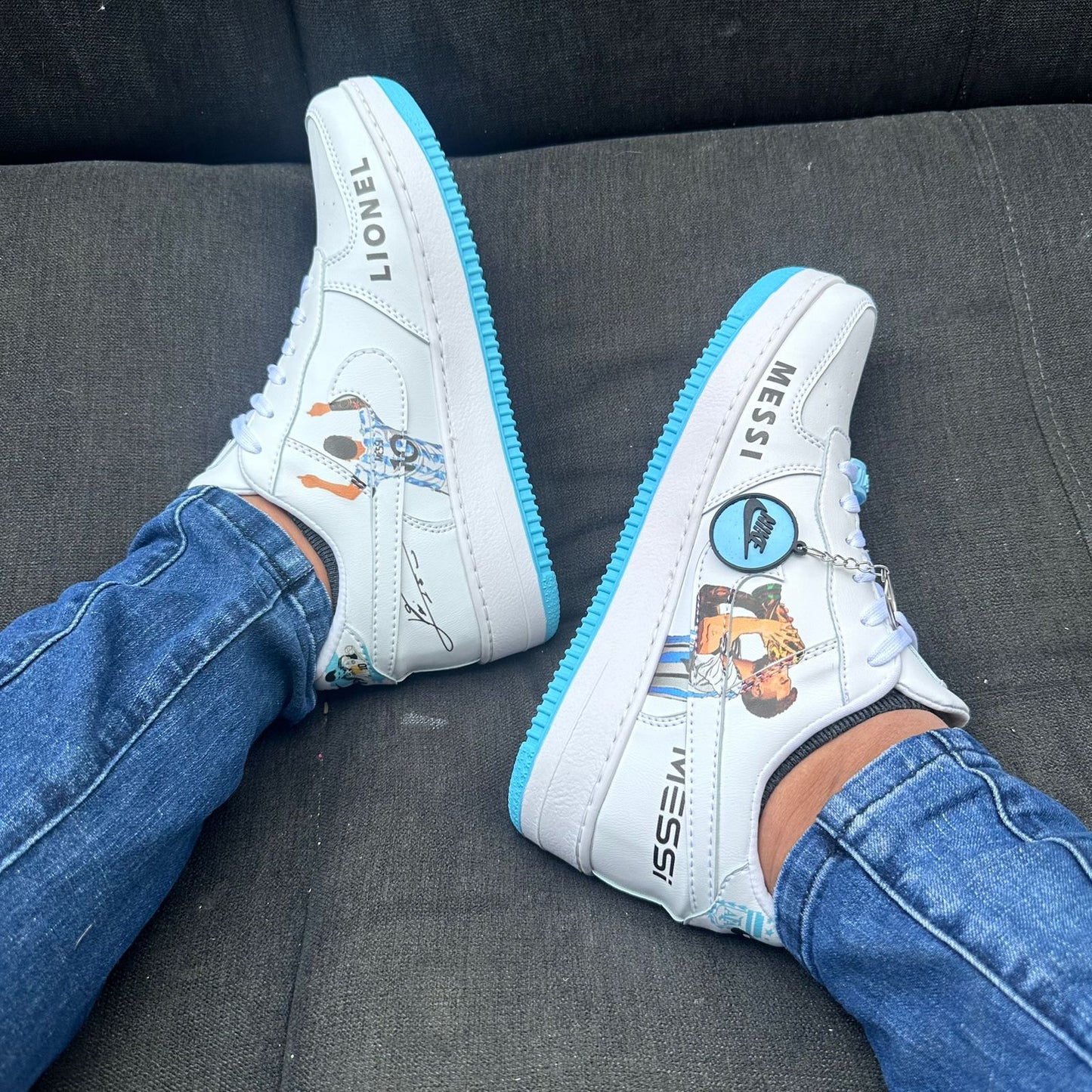 Tenis Air Force 1 | Edición Messi - CR7