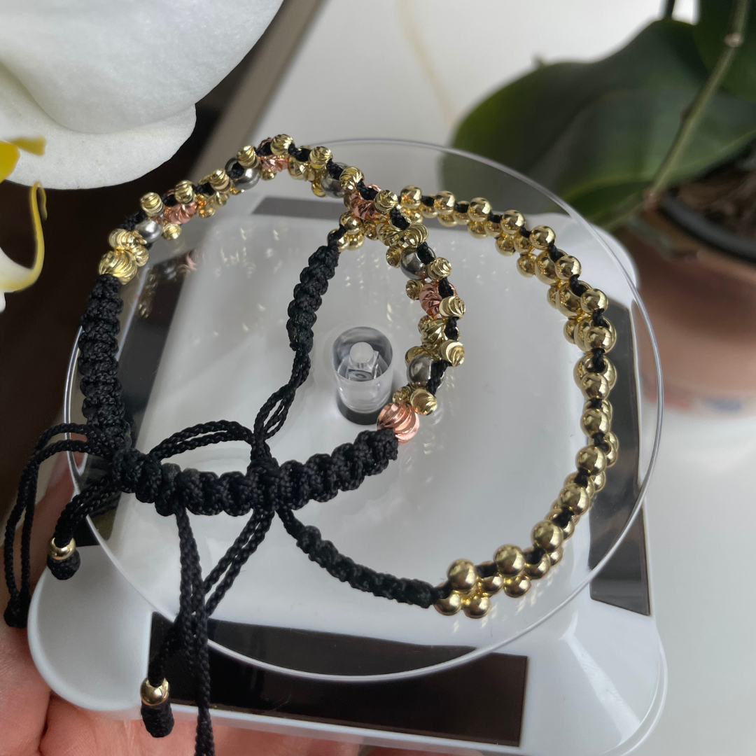 Combo Pulsera Tejida 3 Carriles Parejas