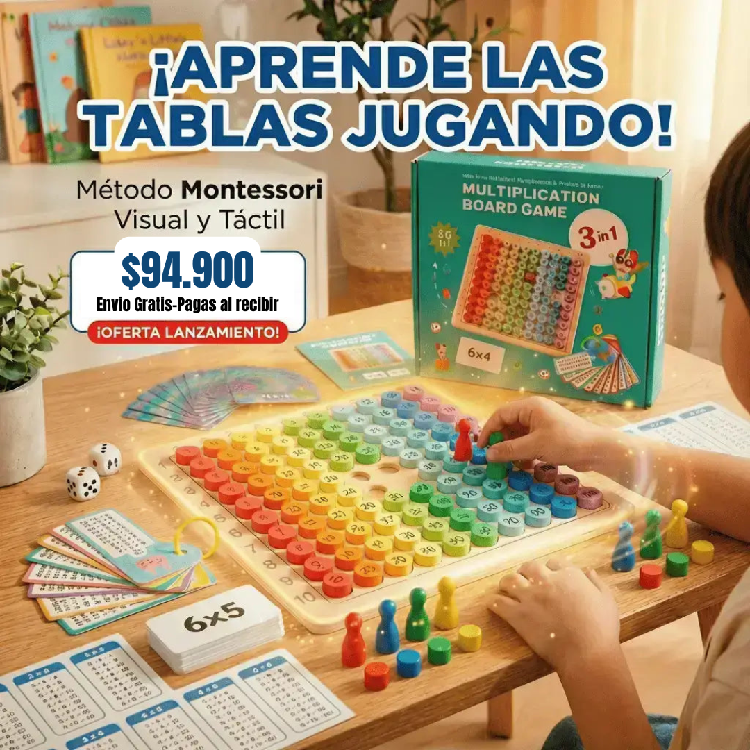 Tablero Matematico Montessori ®