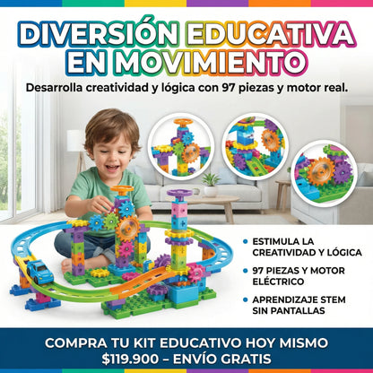 IngenioKids ®  – Juego STEM de 97 Piezas