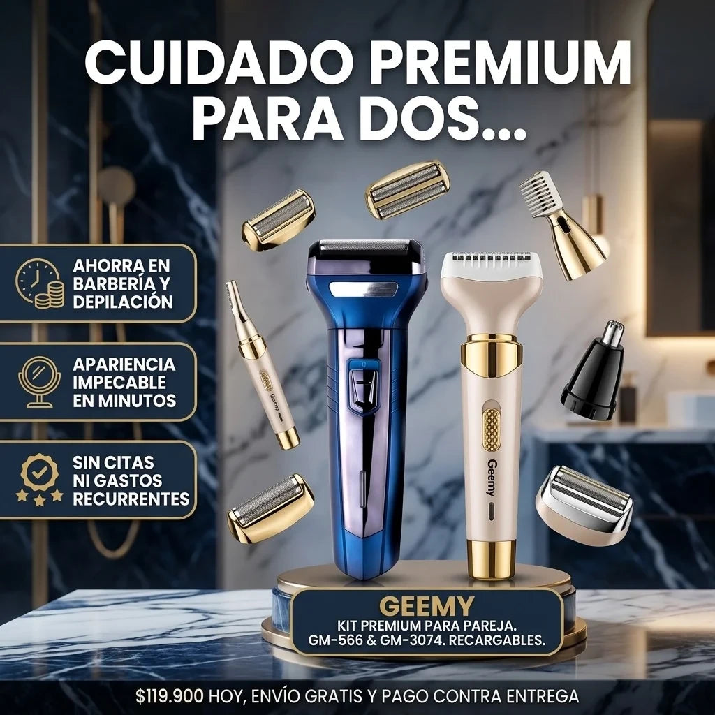 DuoCare Pro™ Combo Depilación Dama y Caballero